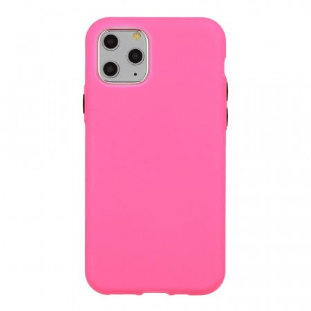 Solid Silicone Husa pentru Samsung Galaxy A41 pink