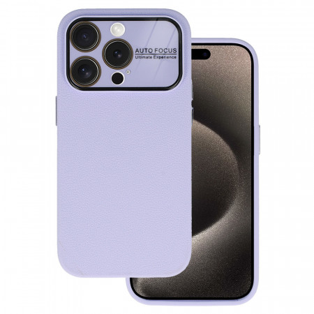 Tel Protect Lichi Soft Case for Iphone 14 Pro Max light purple
