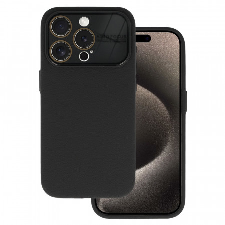 Tel Protect Lichi Soft Case for Iphone 15 Plus black