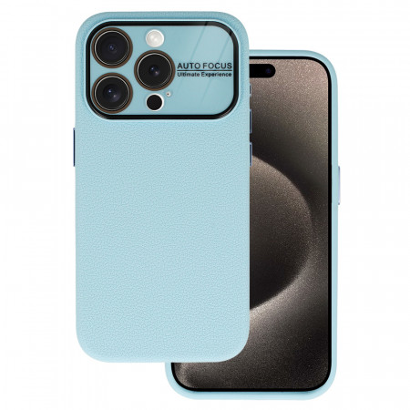 Tel Protect Lichi Soft Case for Iphone 15 Pro light blue