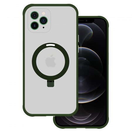 Tel Protect Magical Magsafe Stand Carcasa pentru Iphone 11 Pro Max green