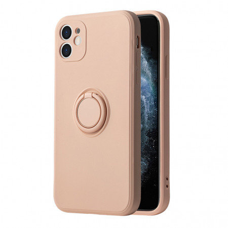 Vennus Silicone Ring pentru Xiaomi Rosumi Note 12 Pro 5G/Poco X5 Pro Light Roz