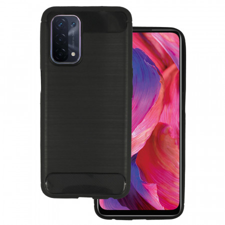 Back Husa CARBON pentru OPPO A54 5G/A74 5G/A93 5G Black