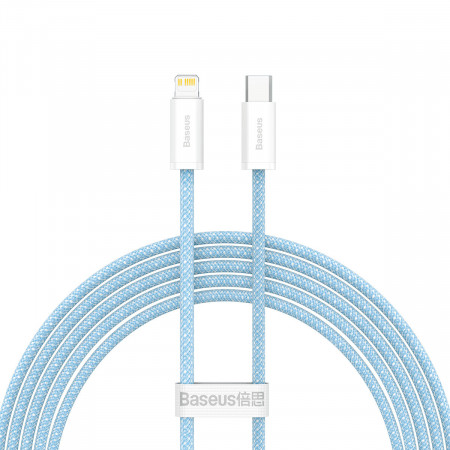 Baseus Cablu Dynamic - Tip C to Lightning - PD 20W 2 metri (CALD000103) blue