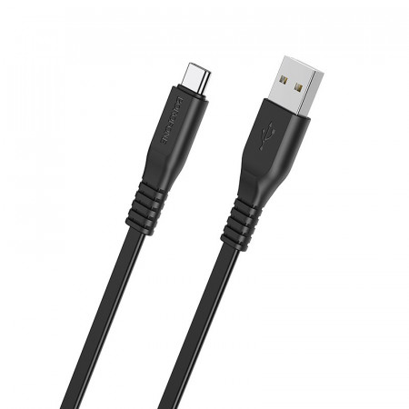 Borofone Cable BX23 Wide Power - USB to MicroUSB - 2,4A 1 metre black