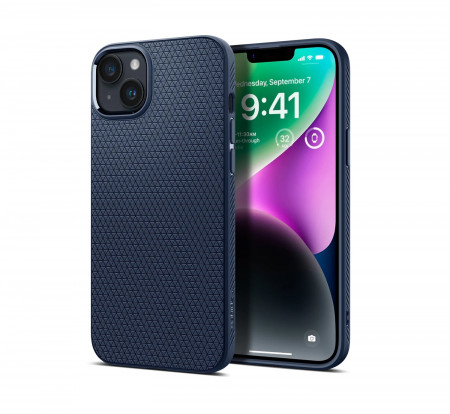 Carcasa SPIGEN Liquid Air ACS06791 pentru Iphone 15 - Albastru Navy