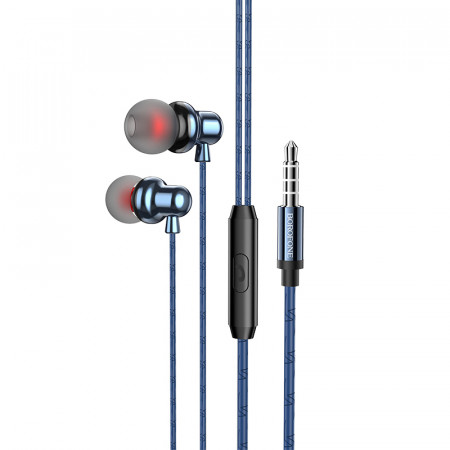 Casti Borofone BM65 Sole with microphone Albastru
