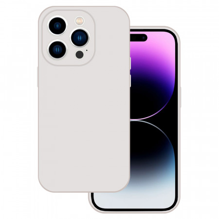 Husa Tel Protect Silicone Premium pentru Iphone 15 Pro Max powder