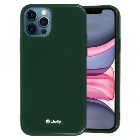 Jelly Husa pentru Iphone 12 Mini dark green