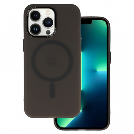 Magnetic Frosted Carcasa pentru Iphone 13 Pro Max Negru