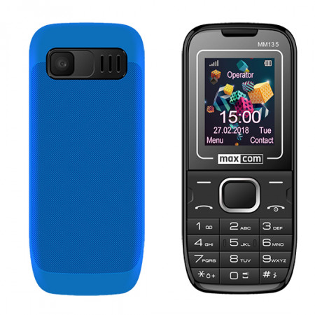 Mobile Phone - MAXCOM MM 135 dual sim BLACK-BLUE