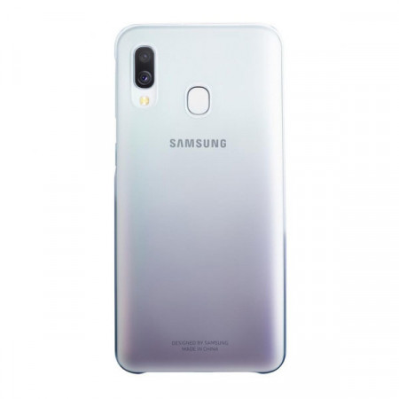 Original Husa pentru Samsung A40 Galaxy - Gradation Cover (ef-aa405cbe) Negru