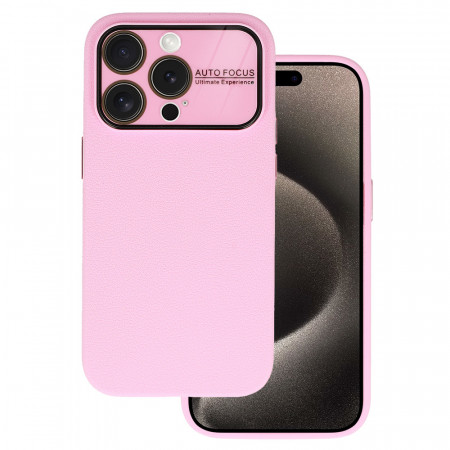Tel Protect Lichi Soft Case for Iphone 14 Pro Max light pink