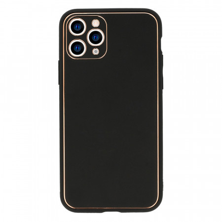 TEL PROTECT Luxury Carcasa pentru Xiaomi Rosumi Note 11/Note 11S Negru