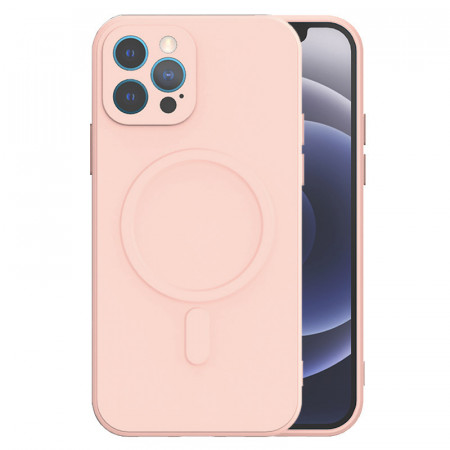 TEL PROTECT MagSilicone Case for Iphone 13 Lightpink