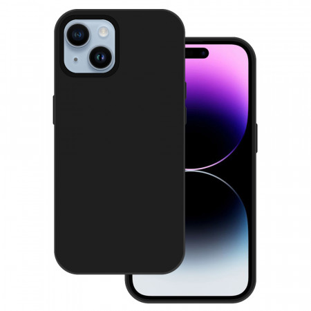 Tel Protect Silicone Premium pentru Iphone 15 Plus Negru