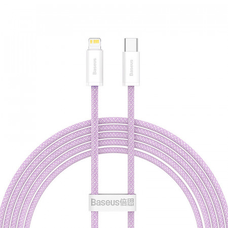 Baseus Cablu Dynamic - Tip C to Lightning - PD 20W 2 metri (CALD000105) purple