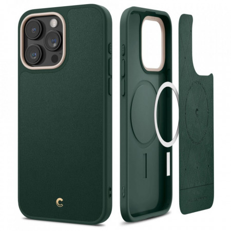 Carcasa SPIGEN Cyrill Kajuk Mag Magsafe ACS06635 pentru Iphone 15 Pro Max - pentruest Green