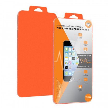 Folie Sticla TempeRosu Orange pentru IPHONE 15 PLUS/15 PRO MAX