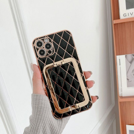 Husa pentru Apple iPhone 11, cu protectie ridicata, Fashion, tip geantuta, silicon, negru IP11-002