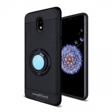 Husa Samsung Galaxy J7 (2017) MagPhone Ultra Safe Black Cu Inel