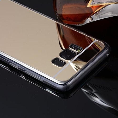 Husa Samsung Galaxy S8 Silicon Mirror Auriu