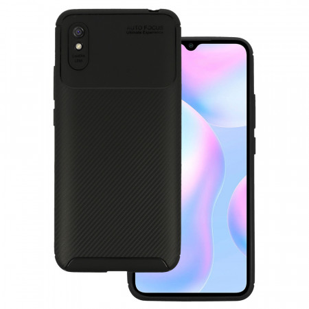 Husa Vennus Carbon Elite pentru Xiaomi Redmi 9A Black