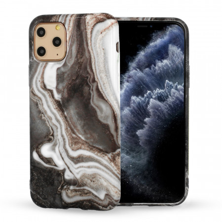 Marble Silicone pentru Samsung Galaxy A41 Design 7