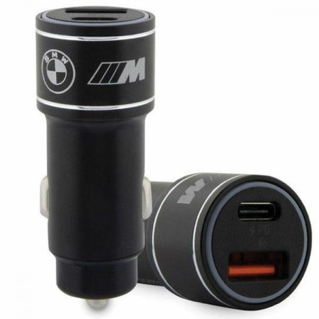 Original Charger - BMW BMCCMUSBCK PD-QC 3.0 20W Fast Charge M Edition - Negru