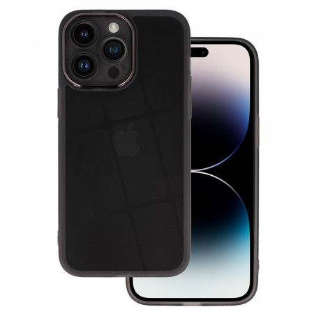 Protective Lens Carcasa pentru Iphone 13 Pro Max Negru clear