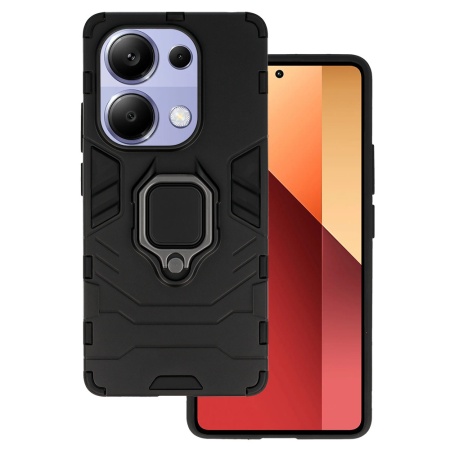 Ring Armor Case for Xiaomi Redmi Note 13 Pro 4G Black