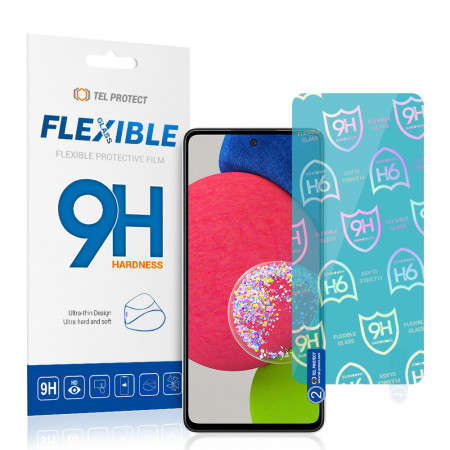 Tel Protect Best Flexible Hybrid Tempered Glass for SAMSUNG GALAXY A52/A52S