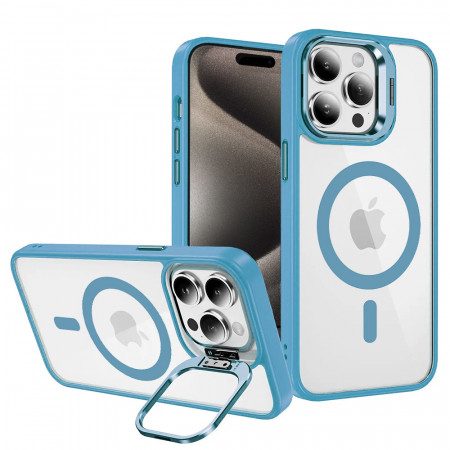 Tel Protect Kickstand Magsafe Case for Iphone 13 blue