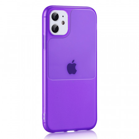 TEL PROTECT Window Husa pentru Iphone 12 Mini Purple