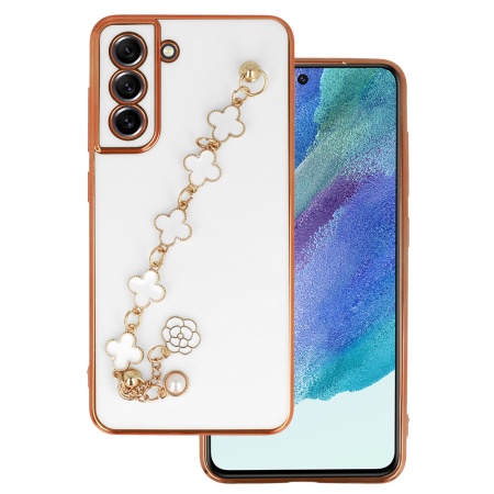 Trend Case for Samsung Galaxy S21 FE design 3 white
