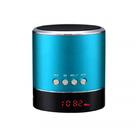 A38s Bluetooth Speaker - with radio and display Blue