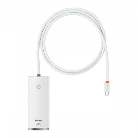 Baseus Adapter HUB - Type C to 4xUSB3.0 - 1 metre (WKQX030402) white