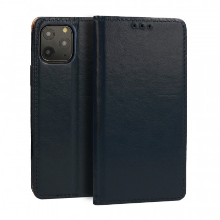 Book Special Husa pentru SAMSUNG GALAXY S22 PLUS NAVY (genuine Italian leather)
