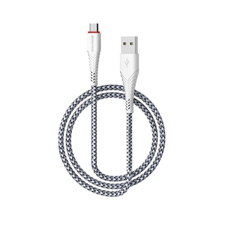 Cablu Borofone BX25 Powerful - USB to Micro USB - 2,4A 1 metre white