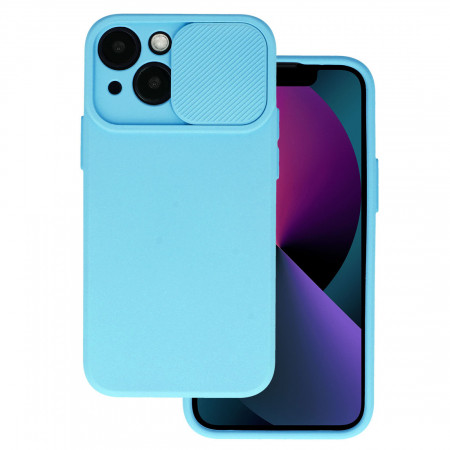 Camshield Soft for Iphone 14 Plus Light blue