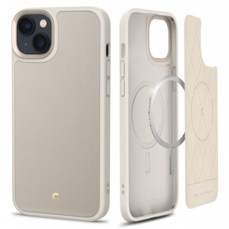 Carcasa SPIGEN Cyrill Kajuk Mag Magsafe ACS06633 pentru Iphone 15 Pro Max - Cream