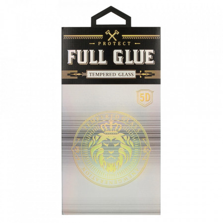 Folie Sticla Tempered HARD Full Glue 5D pentru IPHONE X/XS Negru