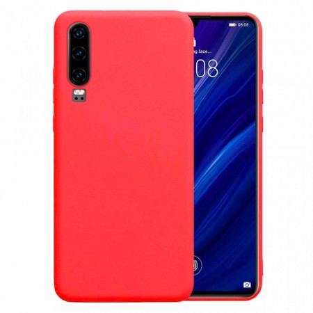 Husa Huawei Mate P30 Rosie din Silicon Premium Ultra Soft