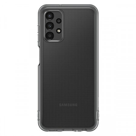Husa Originala pentru Samsung A13 Galaxy - Soft Clear Cover (ef-qa135tb) Negru