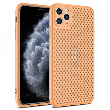 Husa pentru SAMSUNG GALAXY A41, BREATH SILICON, auriu