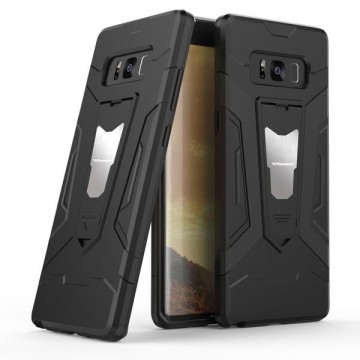 Husa Samsung Galaxy S8 Neagra Cu Piciorus Tough Armor