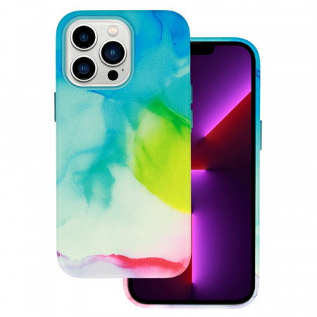 Leather Ink Case for Iphone 14 Pro design 2