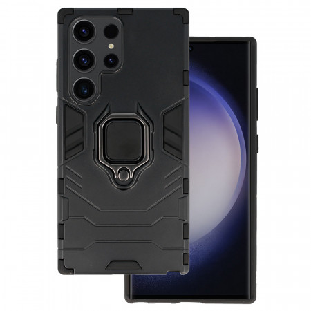 Ring Armor Carcasa pentru Samsung Galaxy S23 Ultra Negru