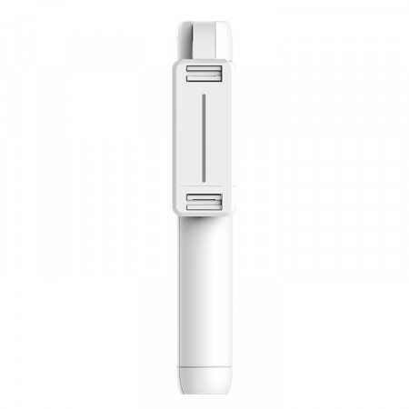 Selfie Stick MINI - with detachable Albastrutooth remote control and tripod - P50 WHITE