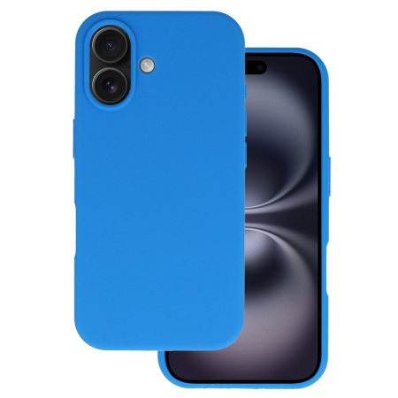 Silicone Lite Case for Iphone 16 Plus blue